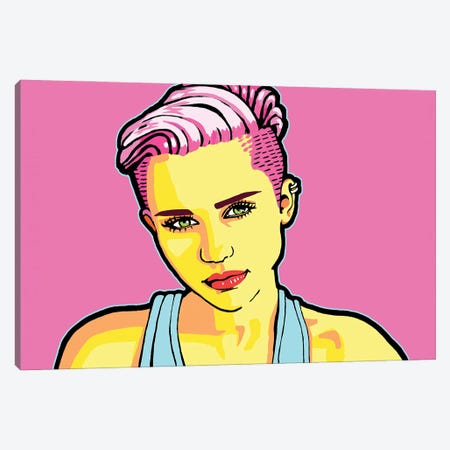 Miley Canvas Print #CYP76} by Corey Plumlee Canvas Wall Art