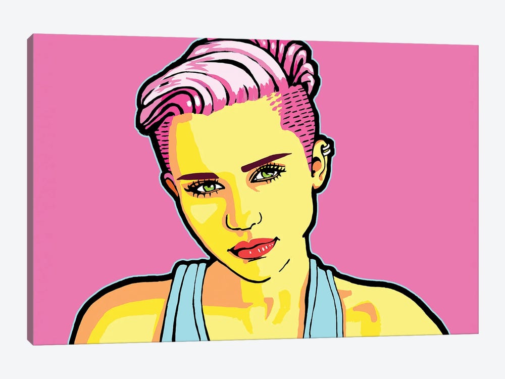 Miley by Corey Plumlee 1-piece Canvas Art