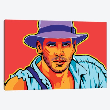 Harrison Ford Canvas Print #CYP78} by Corey Plumlee Canvas Art Print