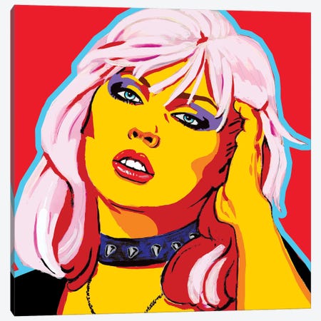 Blondie Canvas Print #CYP7} by Corey Plumlee Canvas Wall Art