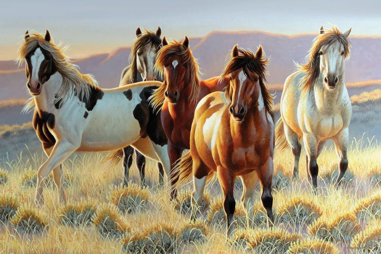 Horse Cutting Boards by Cynthie Fisher wall art