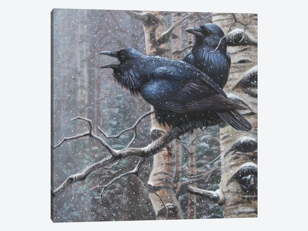 Ravens by Cynthie Fisher 1-piece Art Print
