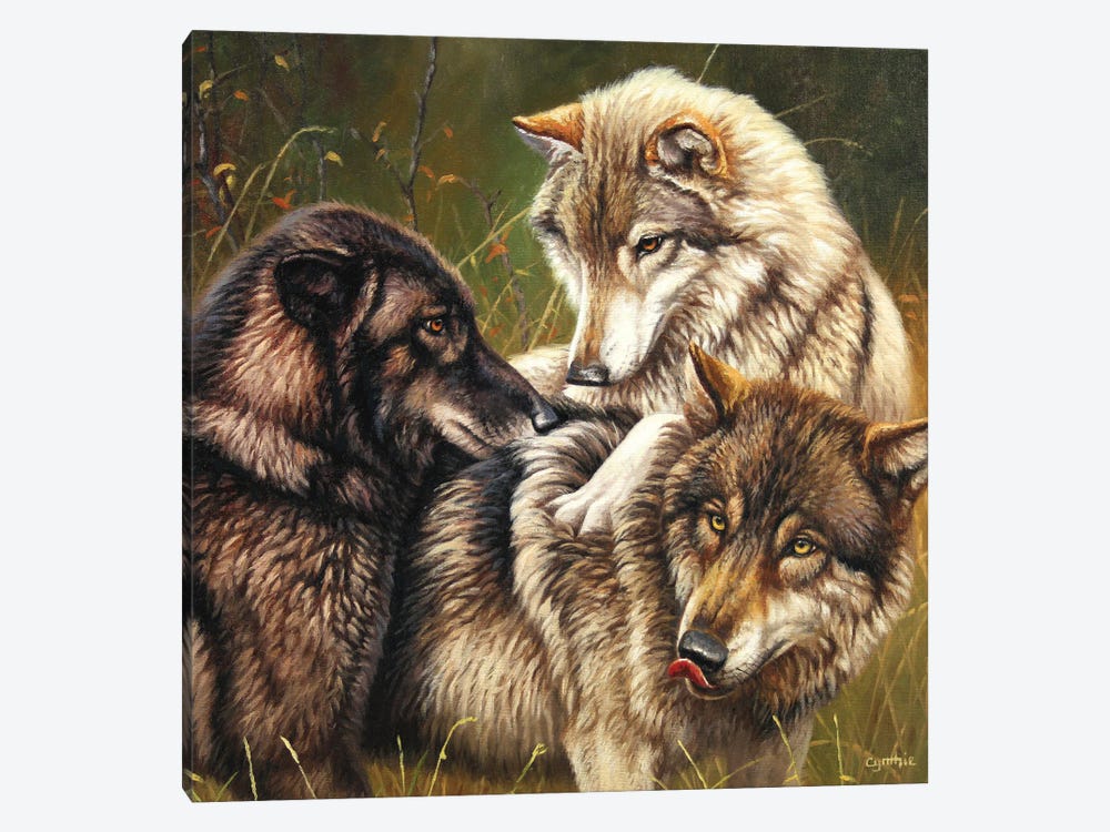 Wolf Pack II 1-piece Art Print
