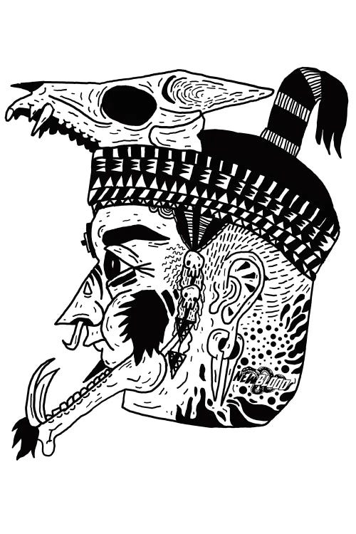 Aztec by Nick Cocozza wall art