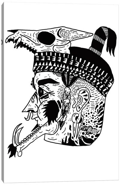 Aztec Canvas Art Print - Nick Cocozza