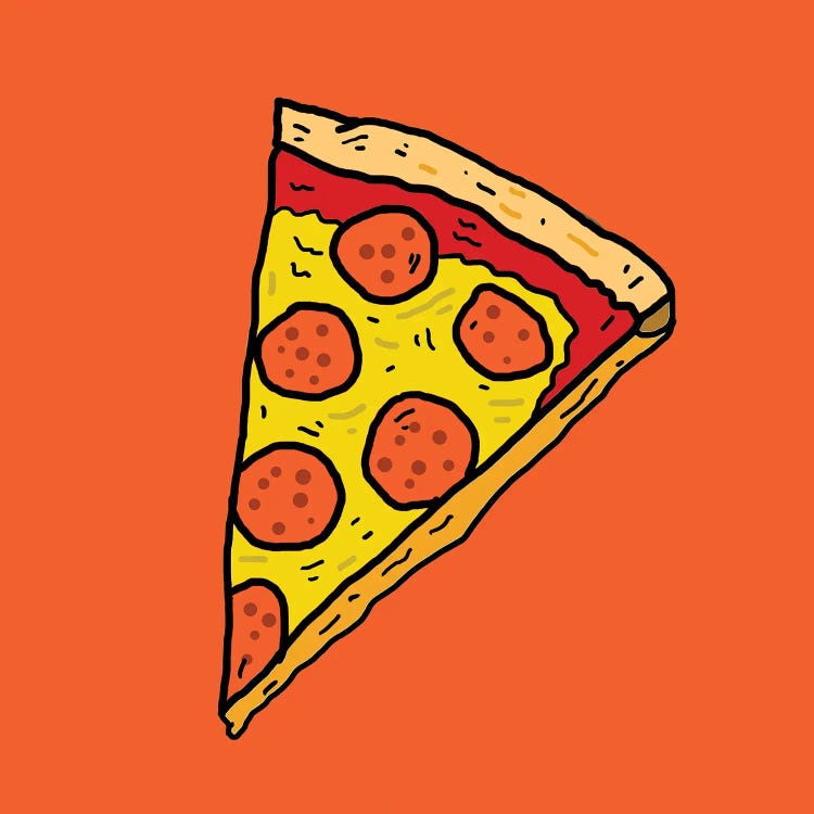 Pizza by Nick Cocozza wall art