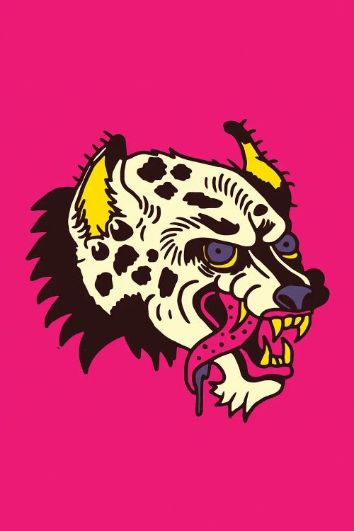 Hyena by Nick Cocozza wall art