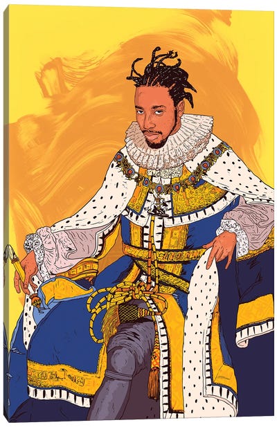 King ODB Canvas Art Print - Royalty