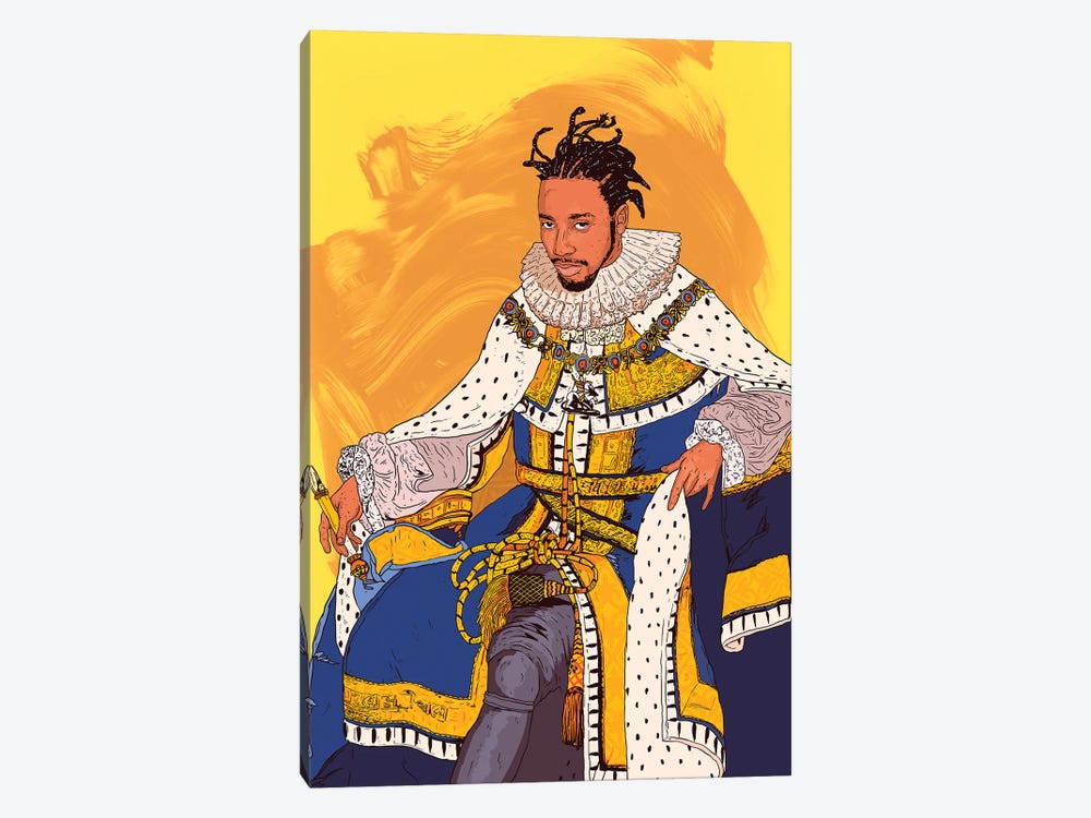King ODB by Nick Cocozza 1-piece Canvas Art Print
