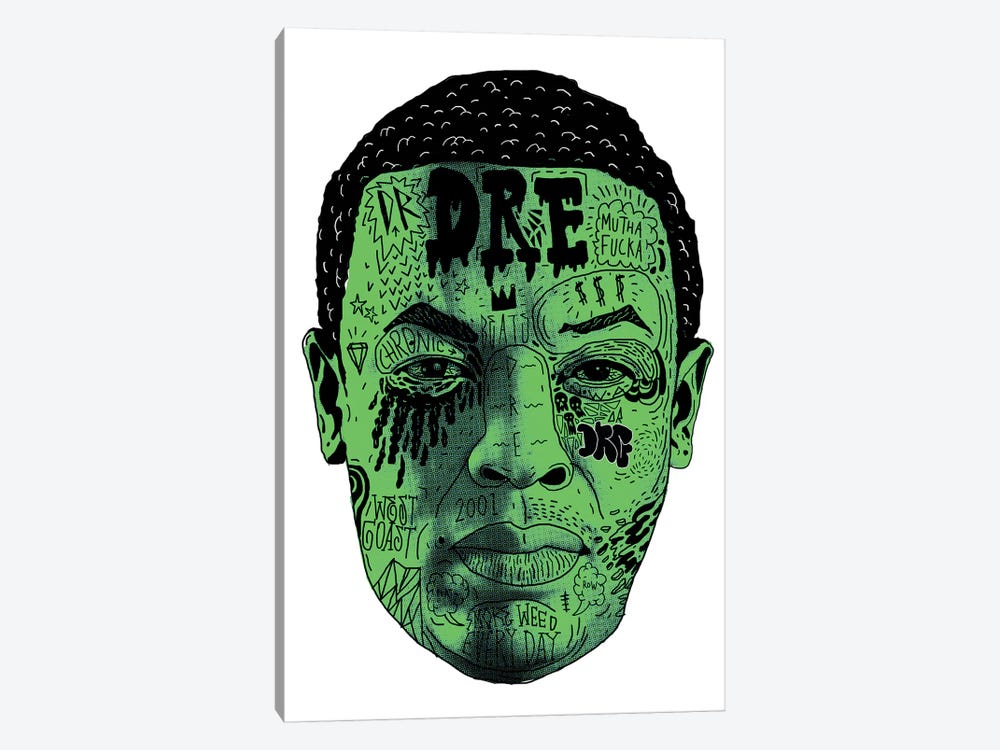 Dr. Dre by Nick Cocozza 1-piece Canvas Artwork