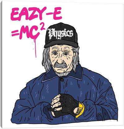 Eazy-Einstein Canvas Art Print - Eazy-E