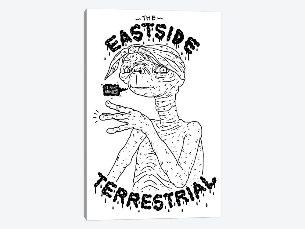 ET: The Eastside Terrestrial by Nick Cocozza 1-piece Canvas Wall Art
