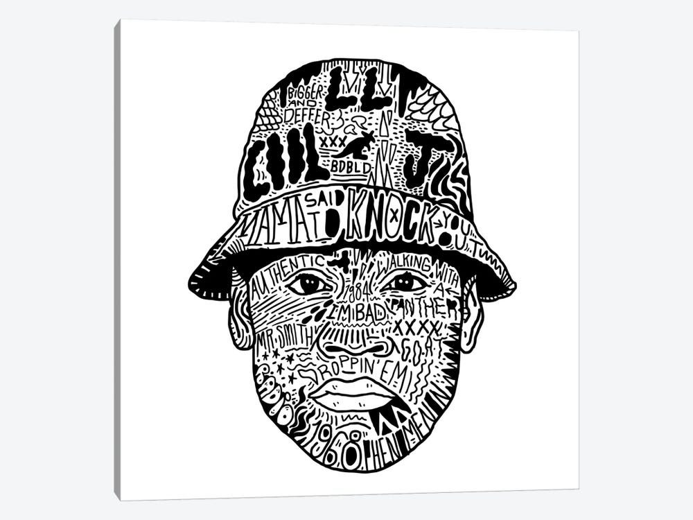 LL Cool J by Nick Cocozza 1-piece Canvas Artwork