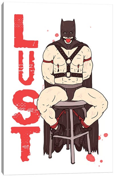Lust Canvas Art Print - Nick Cocozza