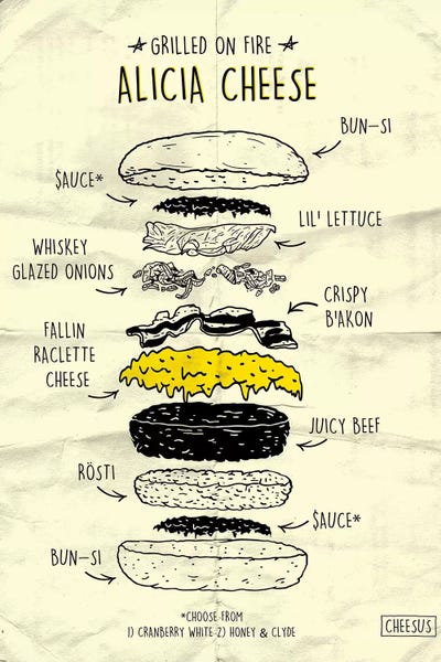 Satirical Humor: Alicia Cheese by Nick Cocozza