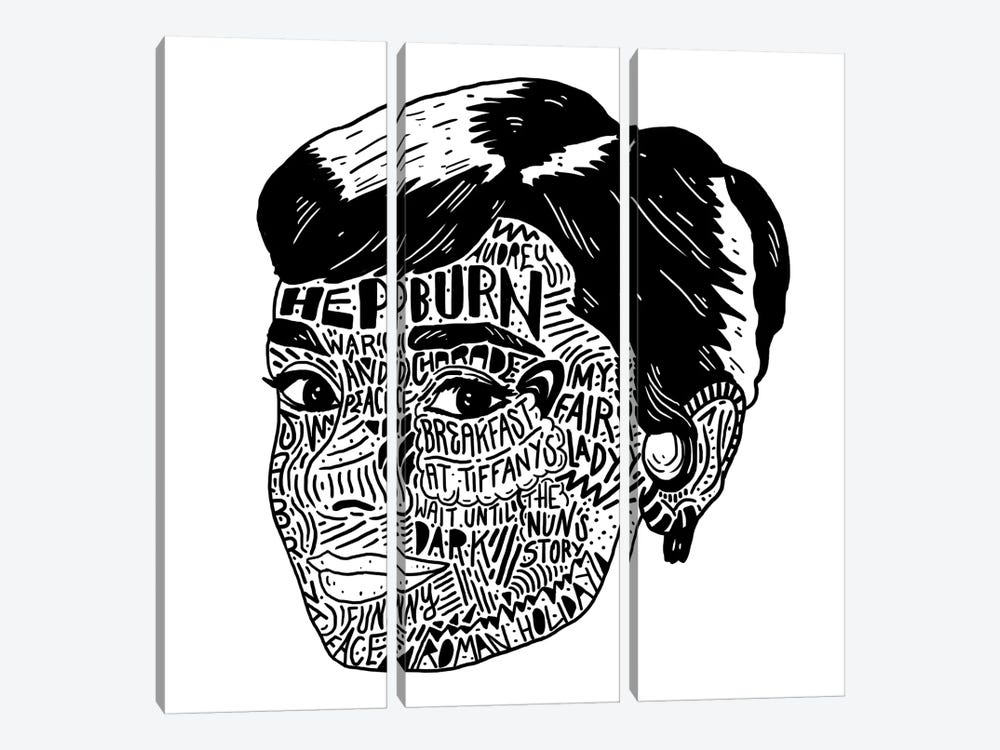 Audrey by Nick Cocozza 3-piece Canvas Wall Art