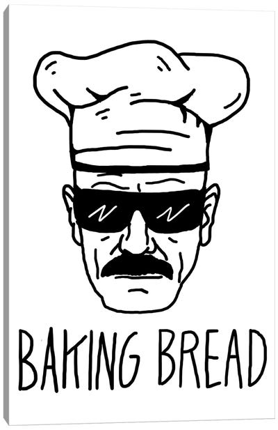 Baking Bread Canvas Art Print - Walter White