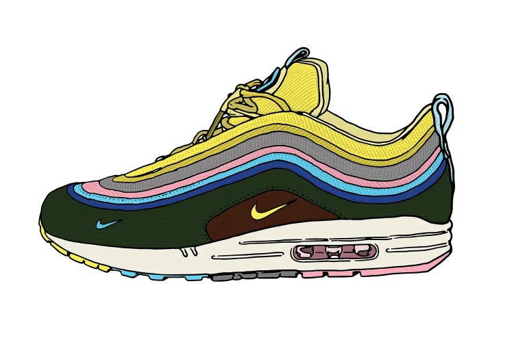 Sneaker IV by Nick Cocozza wall art