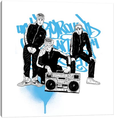Beastie Boys Canvas Art Print - Rap & Hip-Hop Art