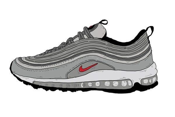 Sneakers: Airmax 97 by Nick Cocozza