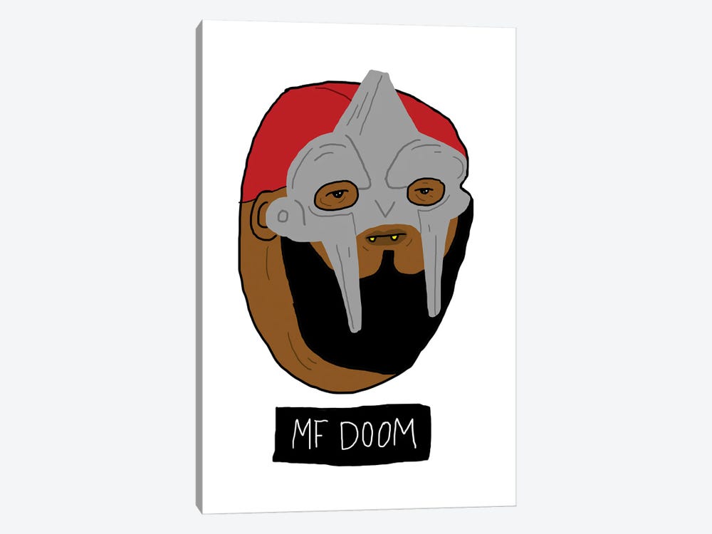 MF Doom by Nick Cocozza 1-piece Art Print