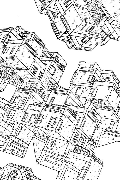 Brutalist by Nick Cocozza wall art