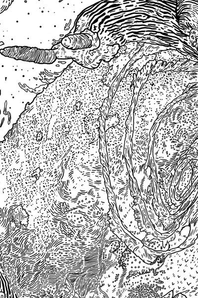 Organism by Nick Cocozza framed canvas print