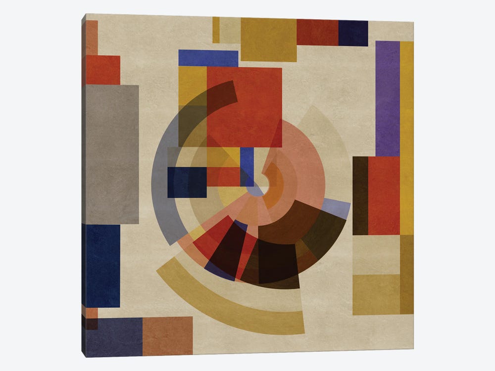Making Shapes Square I by Czar Catstick 1-piece Canvas Artwork