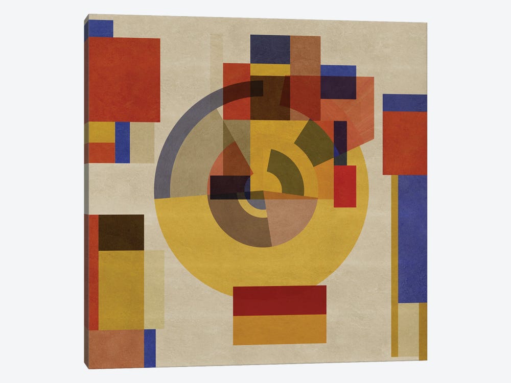 Making Shapes Square II by Czar Catstick 1-piece Canvas Print