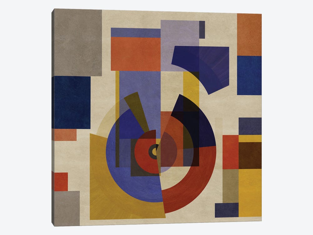 Making Shapes Square III by Czar Catstick 1-piece Canvas Artwork