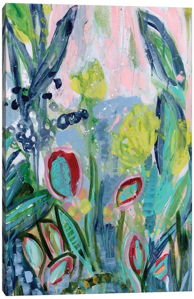Opulent Floral Strokes III Canvas Art Print