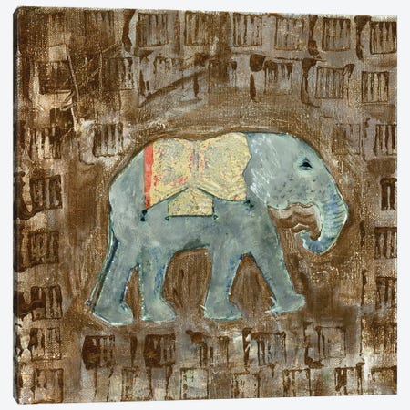 Global Elephant III Canvas Print #DAA3} by Tara Daavettila Canvas Art
