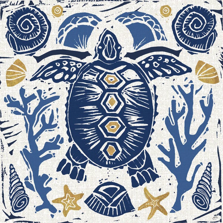 Primitive Sea III by Daphne Brissonnet wall art