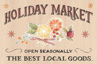 Winter Spice IV Color by Daphne Brissonnet framed wall art