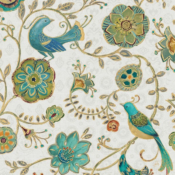 Global Patterns: Bohemian Wings IVA by Daphne Brissonnet