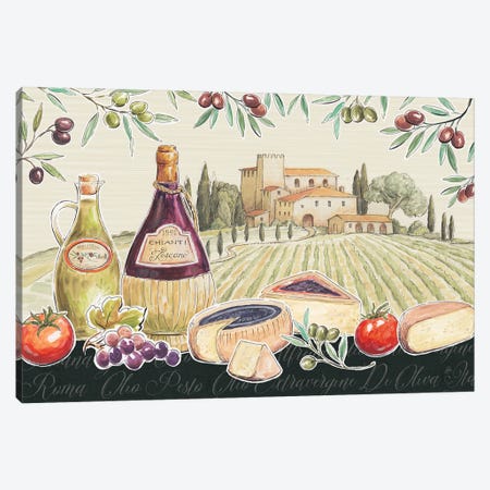 Tuscan Flavor I Canvas Print #DAB5} by Daphne Brissonnet Canvas Art
