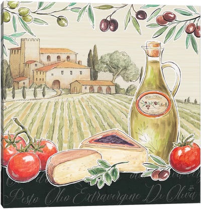 Tuscan Flavor III Canvas Art Print - Dairy
