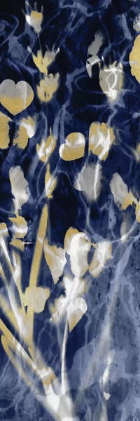 Indigo Nature with Gold I