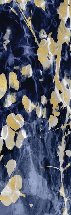 Indigo Nature with Gold II by Danielle Carson wall art
