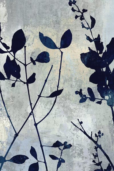 Nature Blue Silhouette I by Danielle Carson canvas print