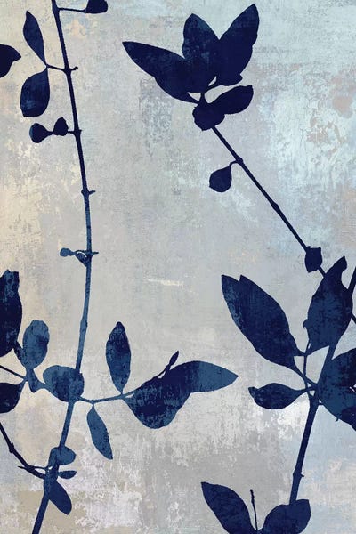 Nature Blue Silhouette II by Danielle Carson canvas print