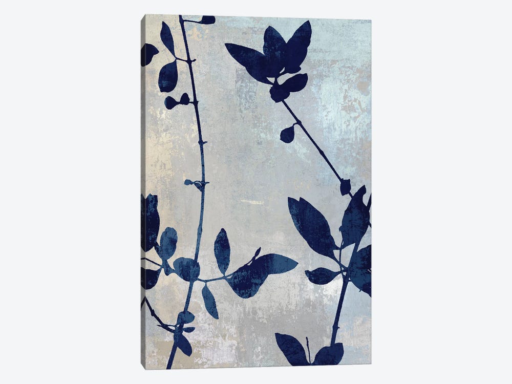 Nature Blue Silhouette II by Danielle Carson 1-piece Art Print