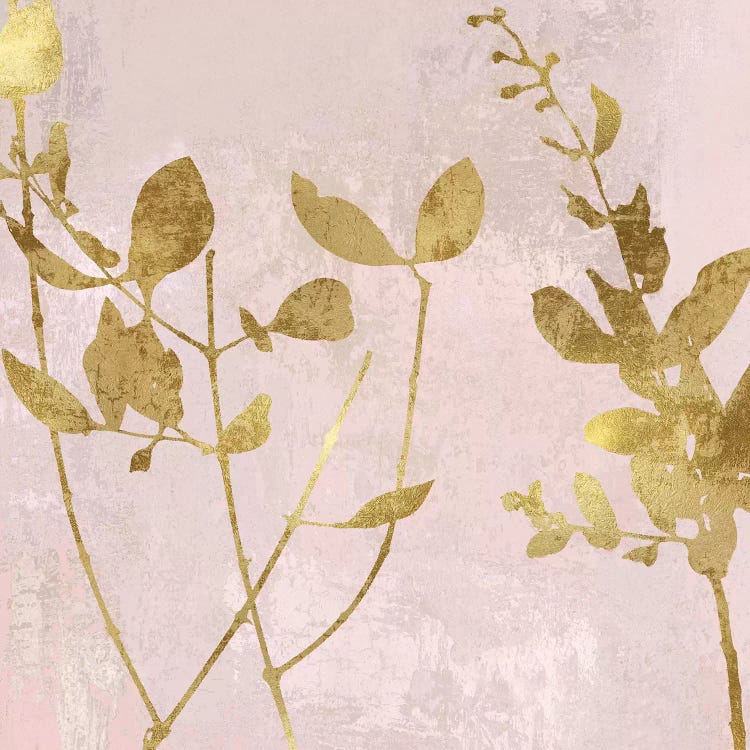 Nature Gold on Pink Blush II