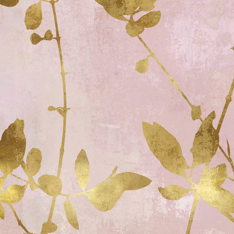 Nature Gold on Pink Blush III