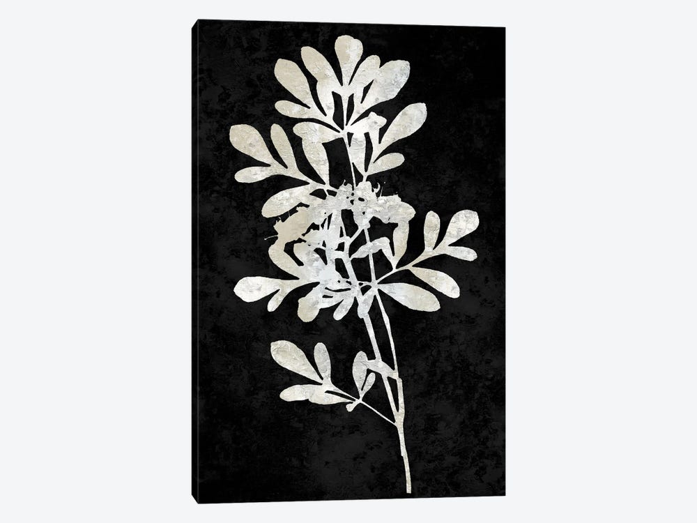 Nature White On Black II by Danielle Carson 1-piece Art Print