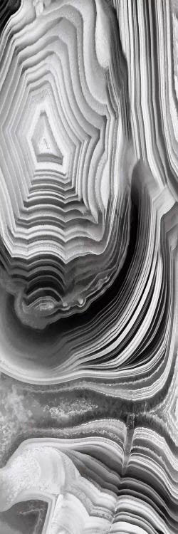 Agate Panel Grey I by Danielle Carson canvas print