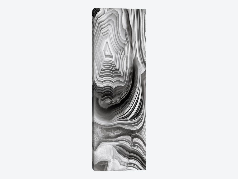 Agate Panel Grey I by Danielle Carson 1-piece Canvas Art
