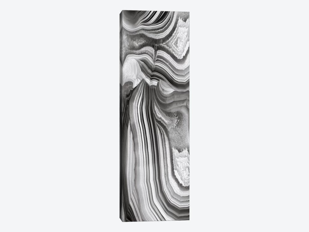Agate Panel Grey II by Danielle Carson 1-piece Canvas Print
