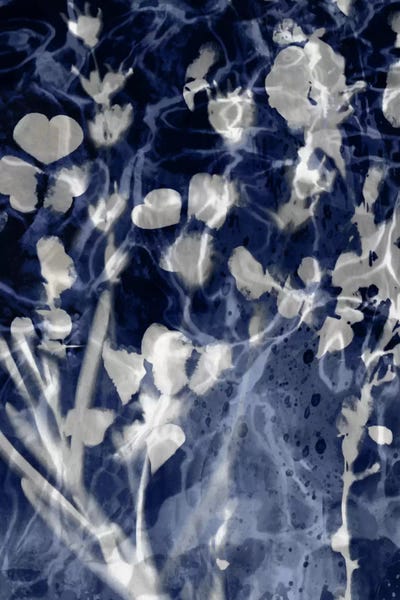 Indigo Leaves III by Danielle Carson canvas print