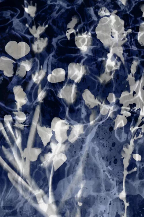 Indigo Leaves III by Danielle Carson wall art